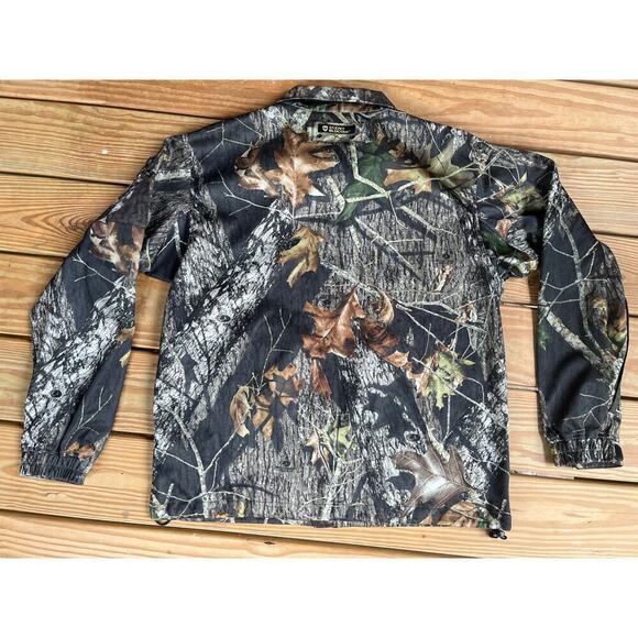 Scent Blocker Men's Camouflage Zip up hunting jacket. Sz. M. Mossy oak break up - Picture 3 of 5